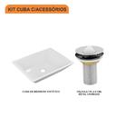 Kit Cuba Rt45 C/válvula Metal 1'' (2,6cm)