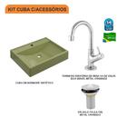 Kit Cuba Rt49 C/torneira 1198 Metal + Válvula 1'' (2,6cm)