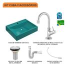 Kit Cuba Rt49 C/torneira 1198 Metal + Válvula 1'' (2,6cm) + S