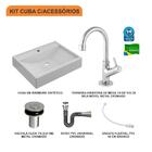 Kit Cuba Rt49 C/torneira 1198 Metal + Válvula Click 1''b (2,6