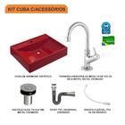 Kit Cuba Rt49 C/torneira 1198 Metal + Válvula Click 1''b (2,6