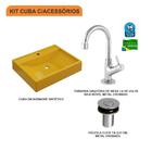 Kit Cuba Rt49 C/torneira 1198 Metal + Válvula Click 1''b (2,6