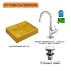 Kit Cuba Rt49 C/torneira 1198 Metal + Válvula Click 1''g