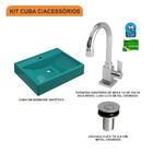 Kit Cuba Rt49 C/torneira Luxo 1195 + Válvula Click 1''b (2,6c