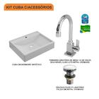 Kit Cuba Rt49 C/torneira Luxo 1195 + Válvula Click 1''g