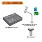 Kit Cuba Rt49 C/torneira Pratika 1060 Metal + Válvula 1'' (2,