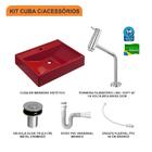 Kit Cuba Rt49 C/torneira Pratika 1060 Metal + Válvula Click 1