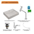Kit Cuba Rt49 C/torneira Pratika 1060 Metal + Válvula Click 1