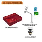 Kit Cuba Rt49 C/torneira Pratika 1060 Metal + Válvula Click 1