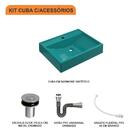 Kit Cuba Rt49 C/válvula Click 1''b (2,6cm) + Sifão Cromado +