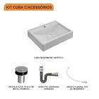 Kit Cuba Rt49 C/válvula Click 1''b (2,6cm) + Sifão Cromado +