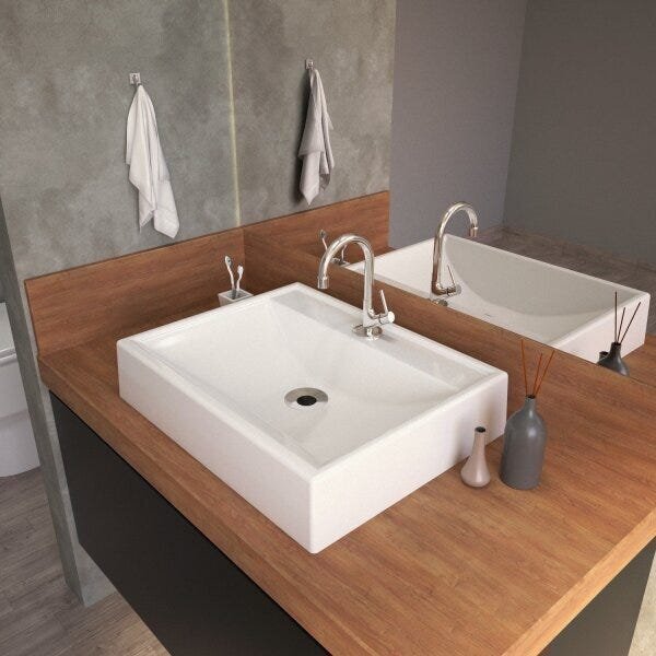 Kit Cuba Rt49 Com Torneira 1198 Metal E Válvula 1 Polegada E