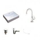 Kit Cuba Rt49 Com Torneira 1198 Metal E Válvula Click 1 Poleg