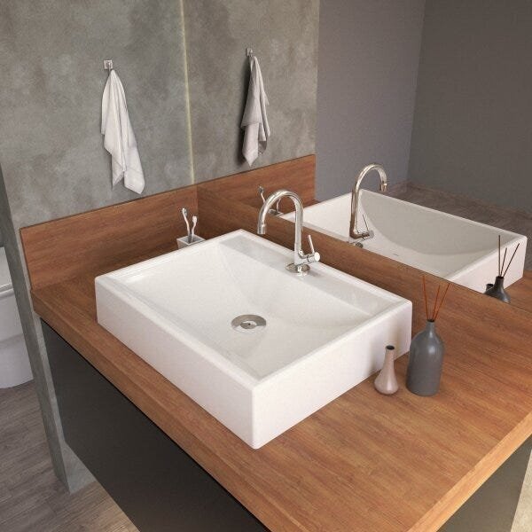 Kit Cuba Rt49 Com Torneira 1198 Metal E Válvula Click 1 Poleg