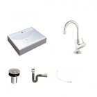 Kit Cuba Rt49 Com Torneira 1198 Metal E Válvula Click 1 Poleg