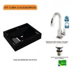 Kit Cuba Rt49 Com Torneira Luxo 1195 E Válvula Click 1 Polega