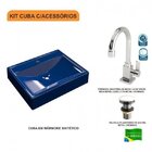 Kit Cuba Rt49 Com Torneira Luxo 1195 E Válvula Click 1 Polega