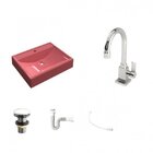 Kit Cuba Rt49 Com Torneira Luxo 1195 Metal E Válvula Click 1