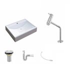 Kit Cuba Rt49 Com Torneira Pratika 1060 Metal E Válvula 1 Pol