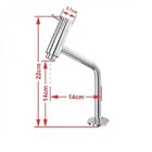 Kit Cuba Rt49 Com Torneira Pratika 1060 Metal E Válvula Click