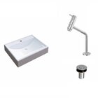 Kit Cuba Rt49 Com Torneira Pratika 1060 Metal E Válvula Click