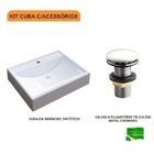 Kit Cuba Rt49 Com Válvula Click 1 Polegada G Compace Branca