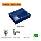 Kit Cuba Rt49 Com Válvula Click 1 Polegada G E Sifão Cromado