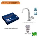 Kit Cuba Rt49 Torneira C50 E Válvula 1 Polegada Abs Compace A