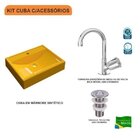 Kit Cuba Rt49 Torneira C50 E Válvula 1 Polegada Abs Compace A