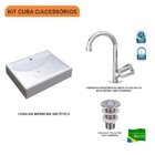 Kit Cuba Rt49 Torneira C50 E Válvula 1 Polegada Abs Compace B