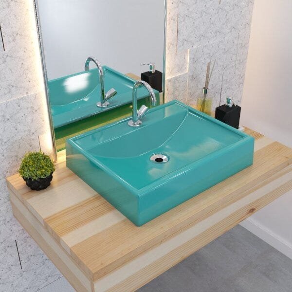 Kit Cuba Rt49 Torneira C50 E Válvula 1 Polegada Abs E Sifão F