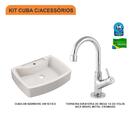 Kit Cuba Rt50 C/torneira 1198 Metal 1/4 Volta