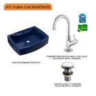 Kit Cuba Rt50 C/torneira 1198 Metal + Válvula Click 1''g