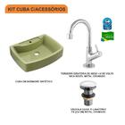 Kit Cuba Rt50 C/torneira 1198 Metal + Válvula Click 1''g