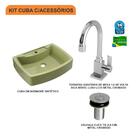 Kit Cuba Rt50 C/torneira Luxo 1195 + Válvula Click 1''b (2,6c