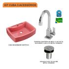 Kit Cuba Rt50 C/torneira Luxo 1195 + Válvula Click 1''b (2,6c