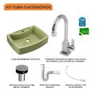 Kit Cuba Rt50 C/torneira Luxo 1195 Metal + Válvula Click 1''b