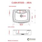 Kit Cuba Rt50 C/torneira Pratika 1060 Metal + Válvula Click 1