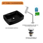 Kit Cuba Rt50 C/torneira Pratika 1060 Metal + Válvula Click 1