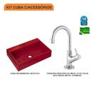 Kit Cuba Rt55 C/torneira 1198 Metal 1/4 Volta