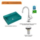 Kit Cuba Rt55 C/torneira 1198 Metal + Válvula 1'' (2,6cm)