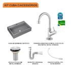 Kit Cuba Rt55 C/torneira 1198 Metal + Válvula 1'' (2,6cm) + S