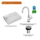 Kit Cuba Rt55 C/torneira 1198 Metal + Válvula Click 1''b (2,6