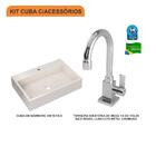 Kit Cuba Rt55 C/torneira Luxo 1195 Metal 1/4 Volta