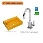 Kit Cuba Rt55 C/torneira Luxo 1195 Metal 1/4 Volta