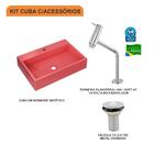 Kit Cuba Rt55 C/torneira Pratika 1060 Metal + Válvula 1'' (2,