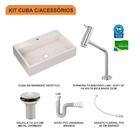 Kit Cuba Rt55 C/torneira Pratika 1060 Metal + Válvula 1'' (2,