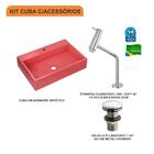 Kit Cuba Rt55 C/torneira Pratika 1060 Metal + Válvula Click 1