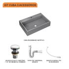 Kit Cuba Rt55 C/válvula Click 1 1/2'' (04cm) + Sifão Pvc + Fl