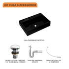 Kit Cuba Rt55 C/válvula Click 1 1/2'' (04cm) + Sifão Pvc + Fl